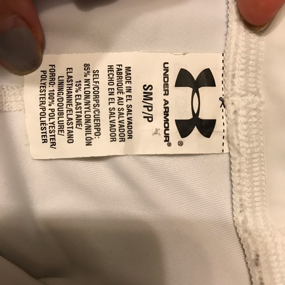 3/$25 White under armour athletic shorts - Picture 5 of 5